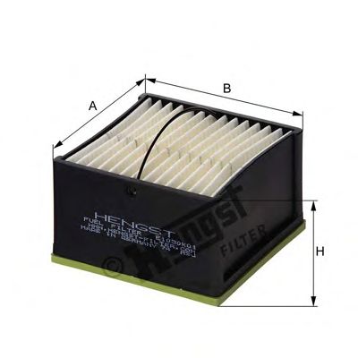 HENGST FILTER e1030k01 -  Топливный фильтр